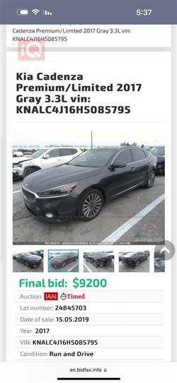 Kia Cadenza